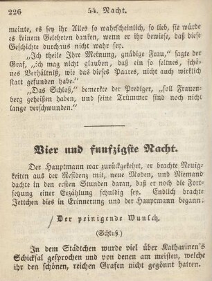 Vier und funfzigste Nacht