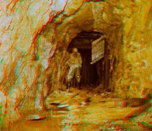 Schwarzenberg, Gelbe Birke Grube: Untertage