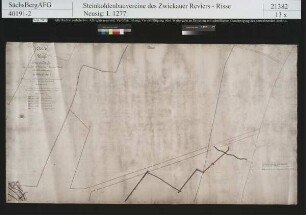 Schacht I - Schichtenkohlenflöz (2 1/2. Flöz), Oberbank mit Nachbringungen