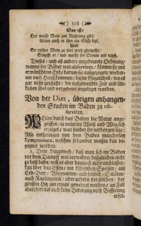 108-111, Von der Diaet ...