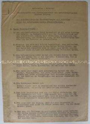 Referentenmaterial zur Schulung von Hausbeauftragten