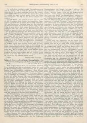 699-701 [Rezension] Schubert, Hans von, Grundzüge der Kirchengeschichte. Ein Überblick