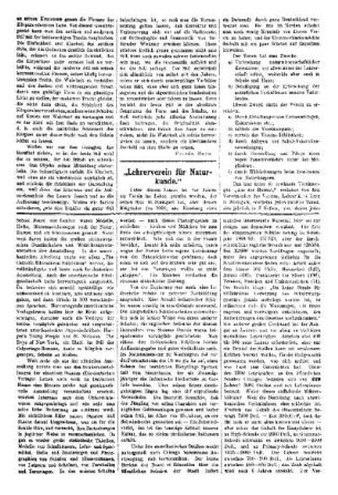 Lehrerverein für Naturkunde