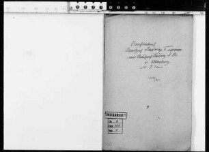 Korrespondenz des Landgrafen Ludwig V. mit Landgraf Ludwig IV. v. Hessen-Marburg und seiner Frau [Maria, später verheiratete Gräfin v. Mansfeld]