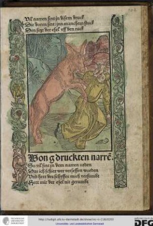 Von gdruckten narren.