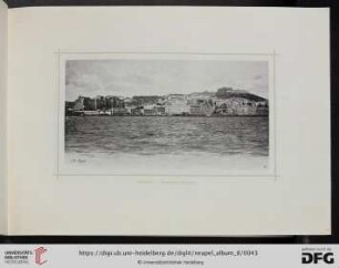Napoli - Panorama dal mare