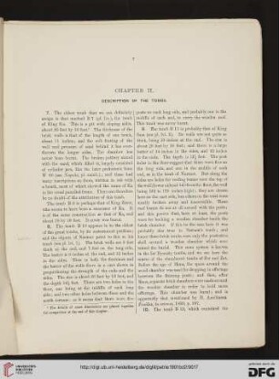 II: Descripiton of the Tombs