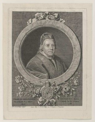 Bildnis des Papst Klemens XIII. (Carlo Rezzonico)