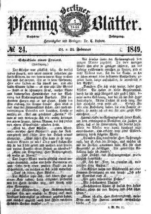 No. 24, 23. u. 24. Februar
