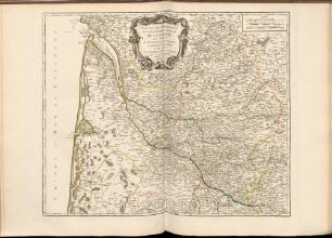 Partie Septentrionale Du Gouvernement Général De la Guienne : ou se trouvent Le Bourdelois, Le Perigord, L'Agenois, Le Bazadois, et une partie Du Condomois Et De La Lomagne ; Avec Privilege