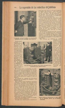 La supresión de las señoritas del teléfono