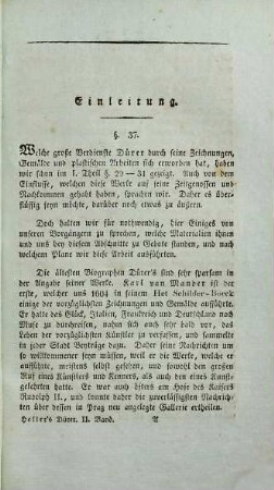 Das Leben und die Werke Albrecht Dürer's, Des zweyten Bandes erste Abtheilung. Dürer's Zeichnungen - Gemälde - Plastische Arbeiten