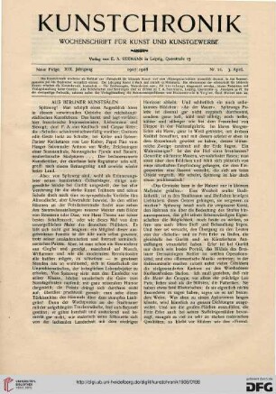 Heft 21 (3. April 1908)