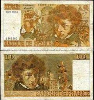 Frankreich, 10 Francs