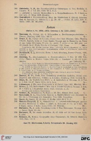 Asien (Nr. 344-394)