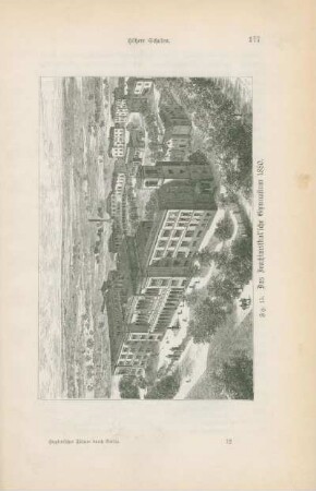 Fig. 15. Das Joachimsthal'sche Gymnasium 1880