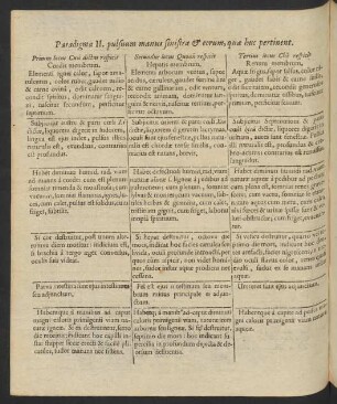 Paradigma II. pulsuum manus sinistrae et eorum, quae huc pertinent.
