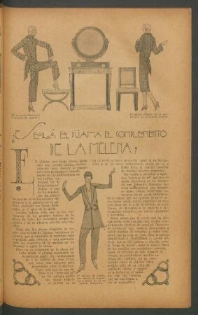 ¿Será el pijama el complemento de la melena?