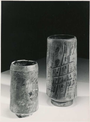 Vase Modell "318" und Vase Modell "436" von Richard Bampi