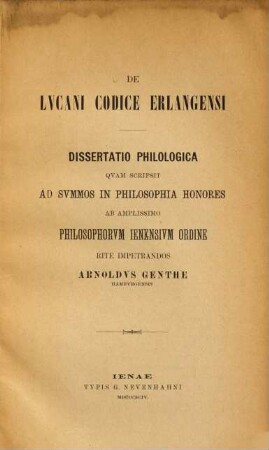 De Lucani codice Erlangensi