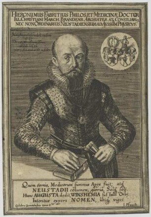 Bildnis des Hieronymus Fabritius