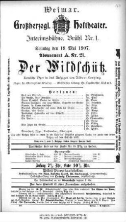 Der Wildschütz