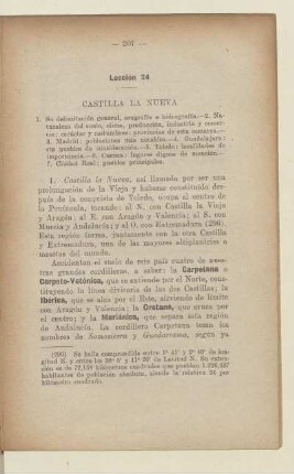 Lección 24. Castilla la Nueva