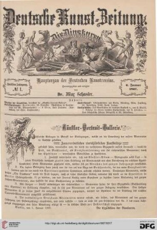 Nr. 1 (6. Januar 1867)