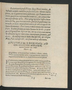 Epistola 31. - Epistola 40.