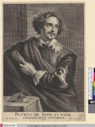 Petrus de Iode [Porträt des Pieter de Jode d.J.; Pieter de Jode; Portret van Pieter de Jode (II)]