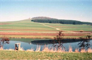 Neudingen: aus dem Zug: Donau mit Wartenberg