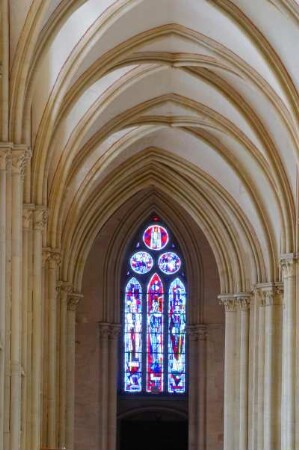 Frankreich. Basse Normandie. Manche. Coutances. Kathedrale innen.