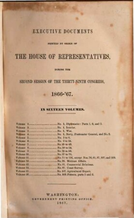 Senate documents. [221,2.] 1866 = Congress 39, Sess. 1