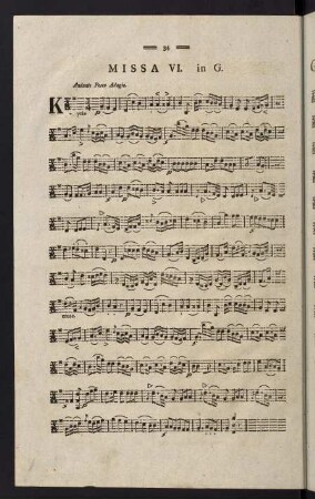 34-40, Missa VI. in G.