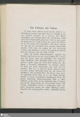 Die Edelsten der Nation