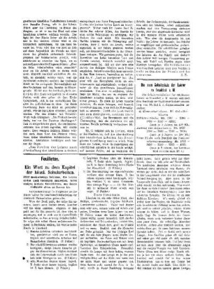 Feuilleton : Ein Wort zu dem Kapitel der häusl. Schularbeiten