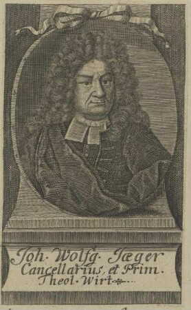 Bildnis des Joh. Wolfg. Jaeger