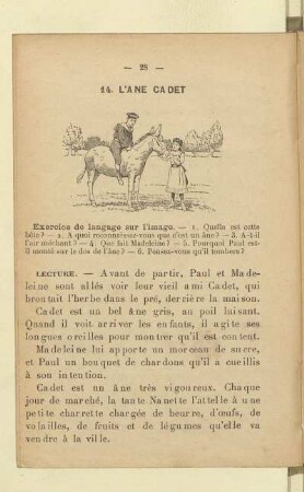 14. L'aine cadet
