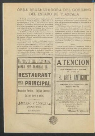 Obra regeneradora del Gobierno del Estado de Tlaxcala