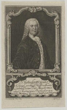 Bildnis des Justus Gottfr. Günz