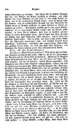 Klugheit, (Begünstigung derselben)