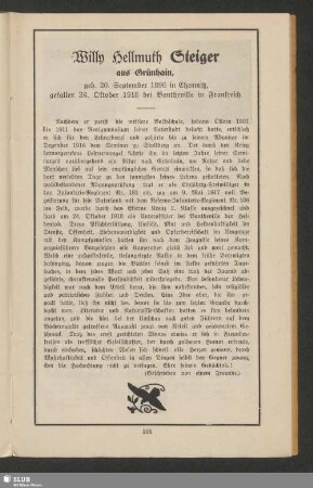 Willy Hellmuth Steiger