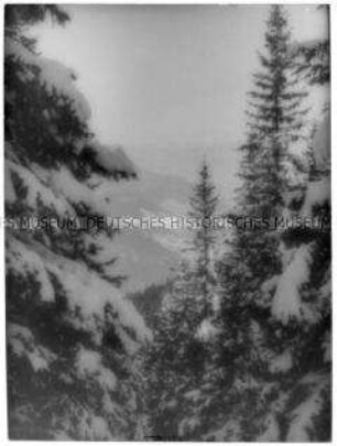 Winterlandschaft im Gebirge