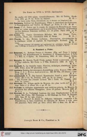 9. Russland u. Polen (Nr. 1310 - 1319)
