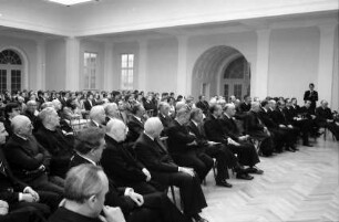 Freiburg: Collegium Borromaeum, Ehrengäste beim Festakt