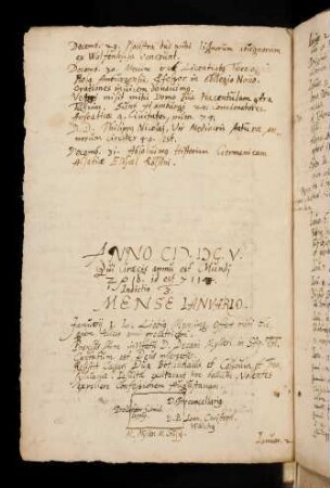 300v-303r, Anno 1595, 1. Januar - 31. März