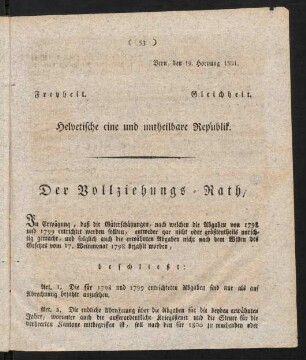 53-54, Beschluss