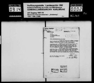 Bloch, Nathan Freiburg Schmuckablieferung
