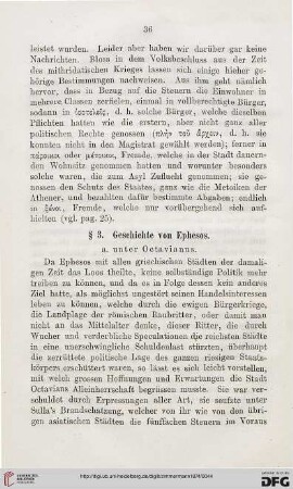 § 3: Geschichte von Ephesos