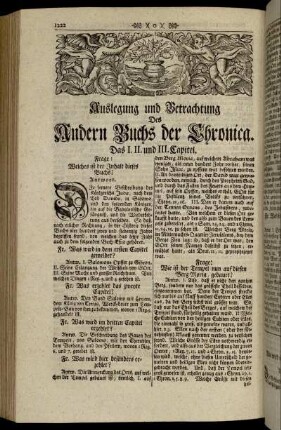 Auslegung und Betrachtung Des Andern Buchs der Chronica